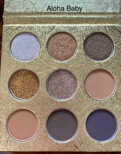 Gold Palette Waterproof Eyeshadow Sets